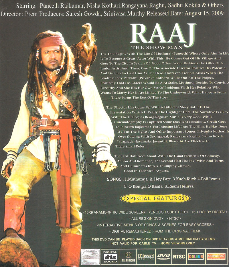 Raj The Showman Kannada Movie Mp3 13